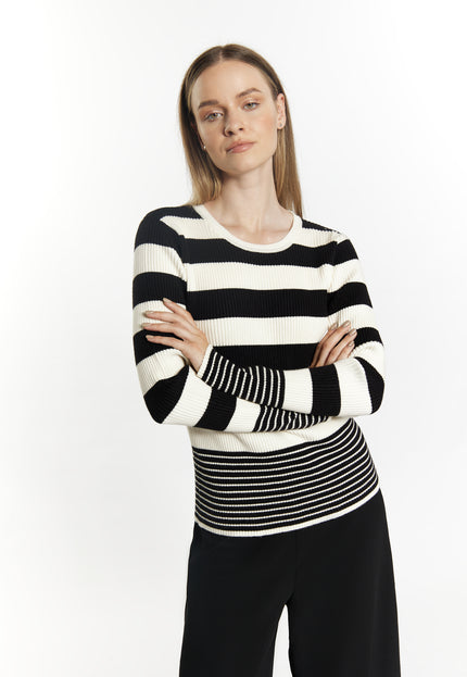 Dreimaster klassischer Damen-Strickpullover