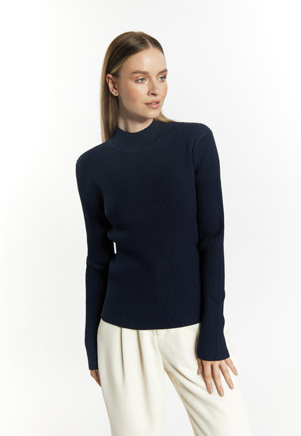 Dreimaster klassischer Damen-Strickpullover