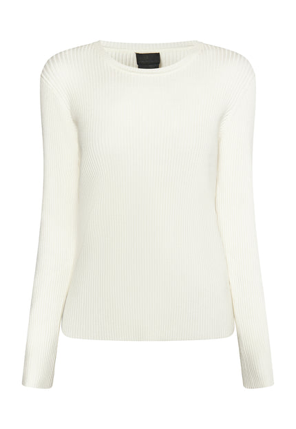 Dreimaster klassischer Damen-Strickpullover