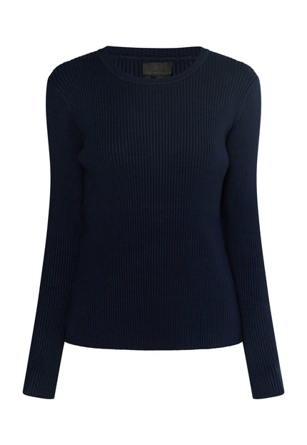 Dreimaster klassischer Damen-Strickpullover