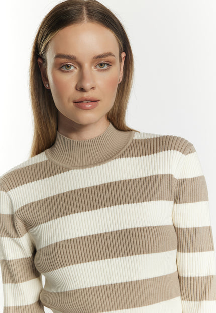 Dreimaster klassischer Damen-Strickpullover