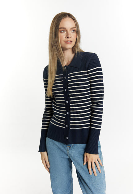 Dreimaster maritimer Damen-Cardigan