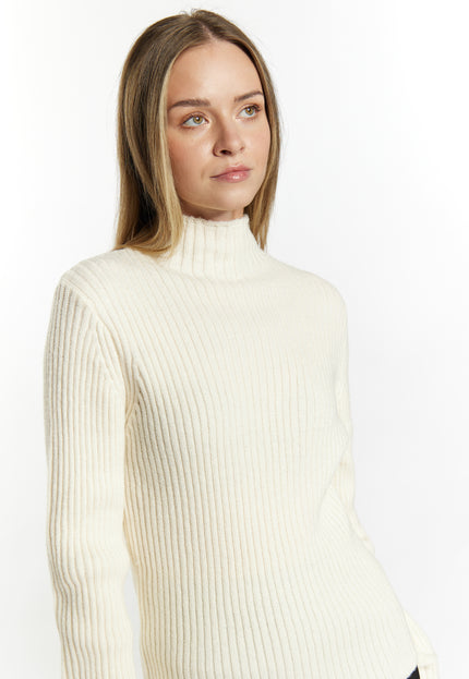 Dreimaster klassischer Damen-Strickpullover