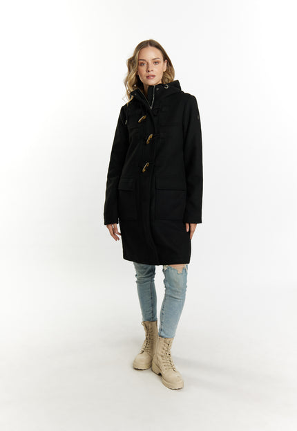 DreiMaster Vintage Women's Wool Blend Duffle Coat