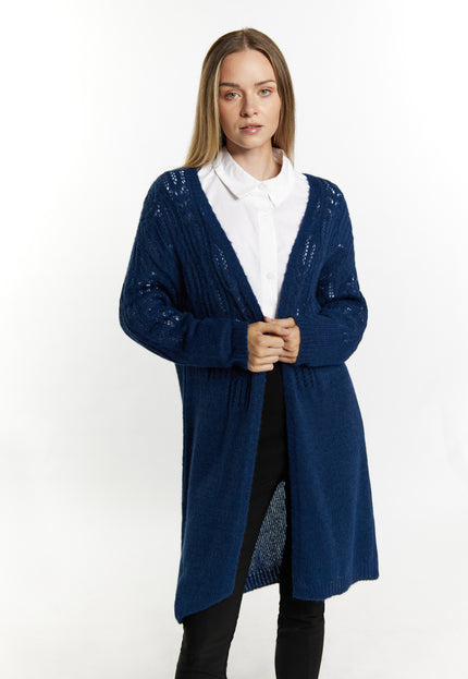 Dreimaster klassischer langer Damen-Cardigan