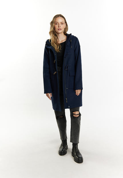 DreiMaster Vintage Women's Wool Blend Duffle Coat