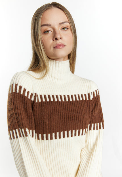 Dreimaster klassischer Damen-Strickpullover