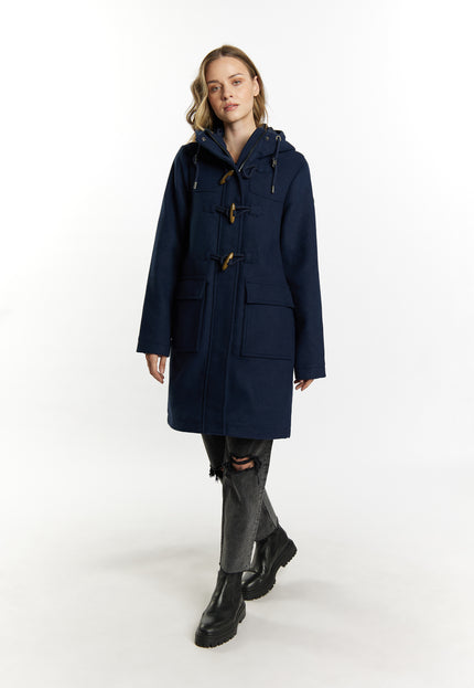 DreiMaster Vintage Women's Wool Blend Duffle Coat