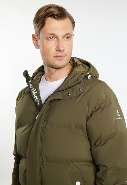 Dreimaster Maritim Herren Winterjacke mit Wattierung