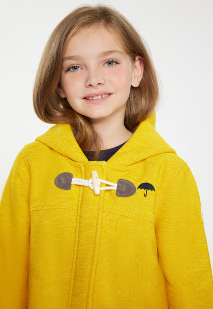 Schmuddelwedda  Knitted Fleece Uffle Coat For Girls