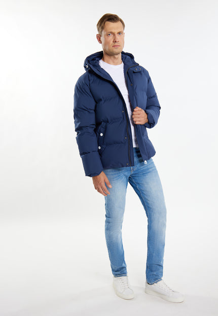 Dreimaster Maritim Herren Winterjacke mit Wattierung