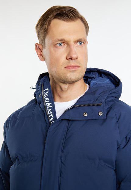 Dreimaster Maritim Men's Winter Jacket With Padding