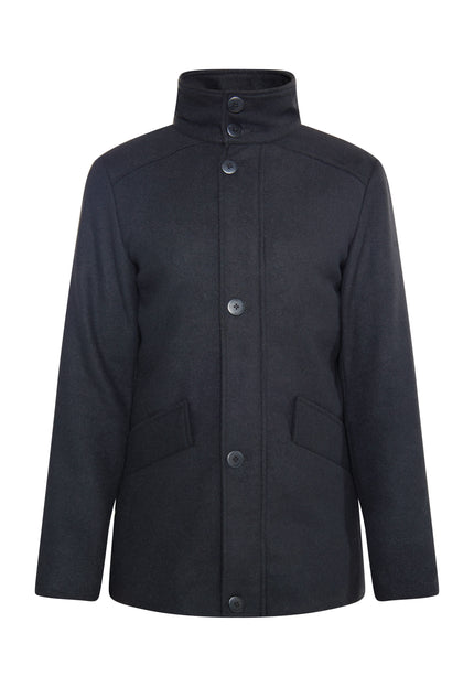 Dreimaster Klassik Men's Transitional Jacket Made From A Wool Blend