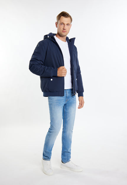 Dreimaster Maritim Herren Blouson + Einkaufstasche - Set