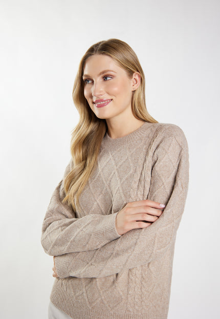 Dreimaster Vintage Damen Strickpullover