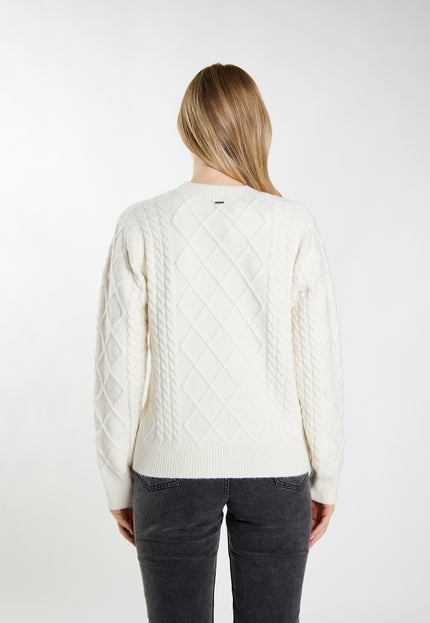 Dreimaster Vintage Damen Strickpullover