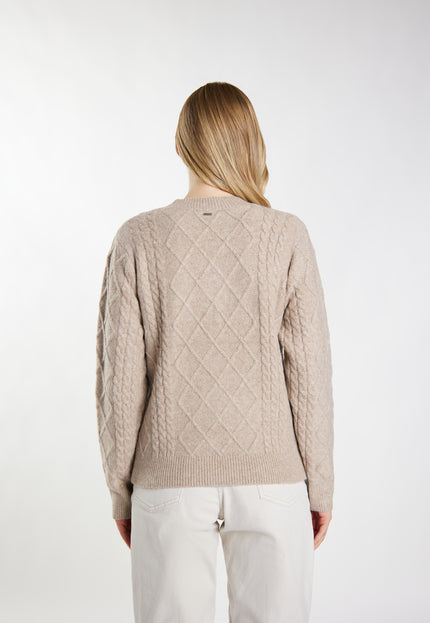 Dreimaster Vintage Damen Strickpullover