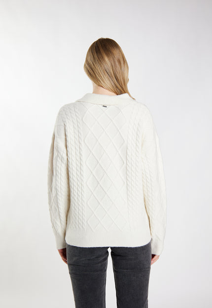 Dreimaster Vintage Damen Strickpullover