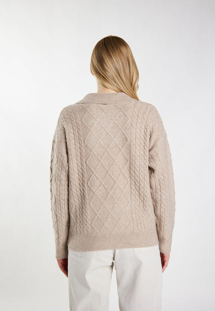 Dreimaster Vintage Damen Strickpullover