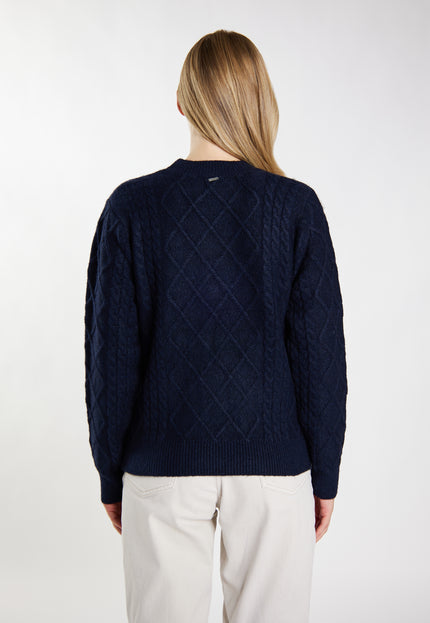 Dreimaster Vintage Damen Strickpullover