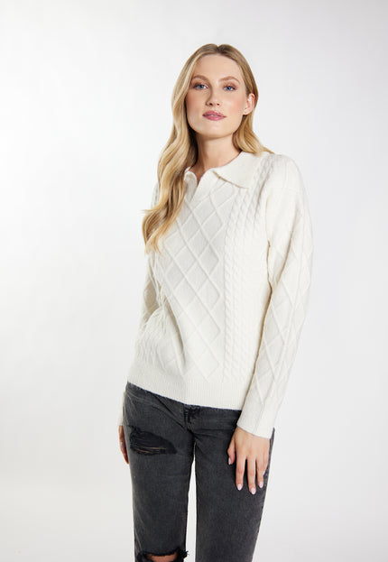 Dreimaster Vintage Damen Strickpullover