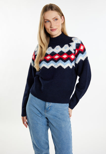 Dreimaster maritim Damen Strickpullover