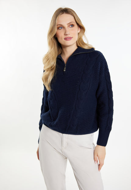 Dreimaster Vintage Damen Strickpullover