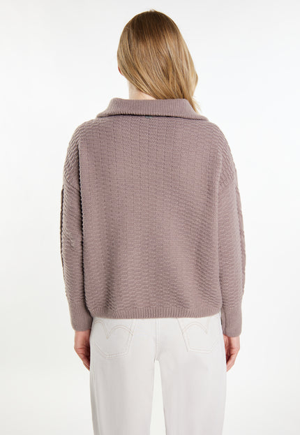 Dreimaster Vintage Damen Strickpullover