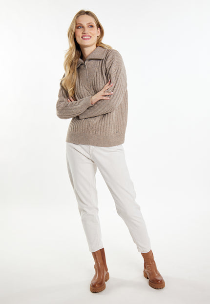 Dreimaster Vintage Damen Strickpullover