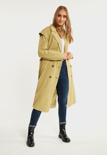 Dreimaster Vintage Trenchcoat für Damen