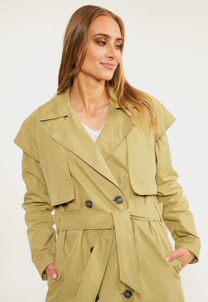 Dreimaster Vintage Trenchcoat für Damen