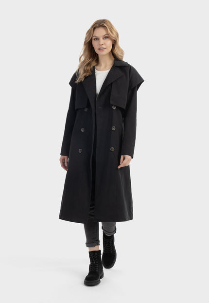 Dreimaster Vintage Trenchcoat für Damen