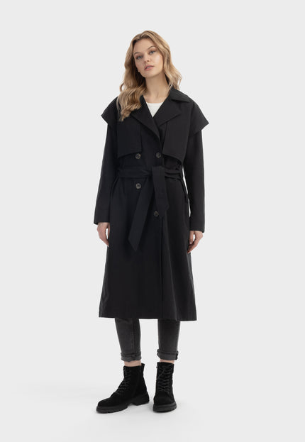 Dreimaster Vintage Trenchcoat für Damen