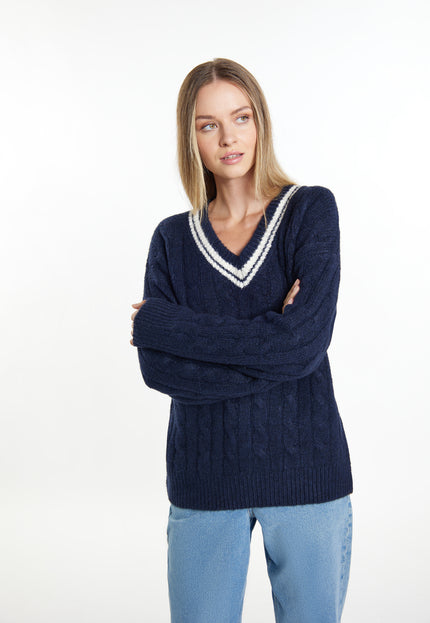 Dreimaster maritim Damen Strickpullover