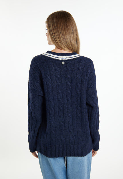 Dreimaster maritim Damen Strickpullover