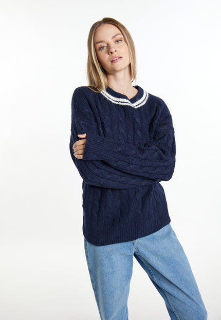 Dreimaster maritim Damen Strickpullover