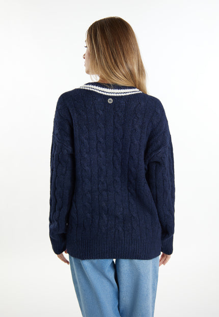 Dreimaster maritim Damen Strickpullover