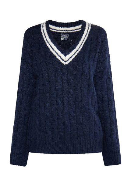 Dreimaster maritim Damen Strickpullover