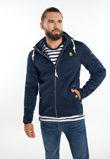 Schmuddelwedda Men's Knitted Fleece Blouson Jacket