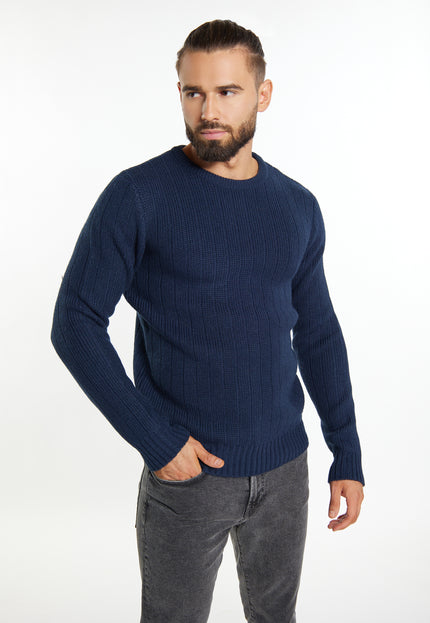 Dreimaster Vintage Herren Strickpullover