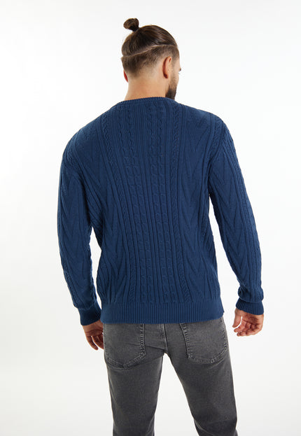 Dreimaster Vintage Herren Strickpullover