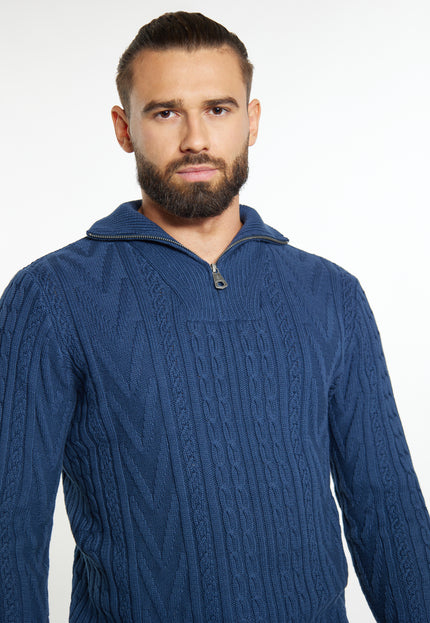 Dreimaster Vintage Herren Strickpullover