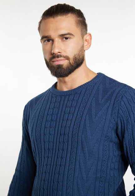 Dreimaster Vintage Herren Strickpullover