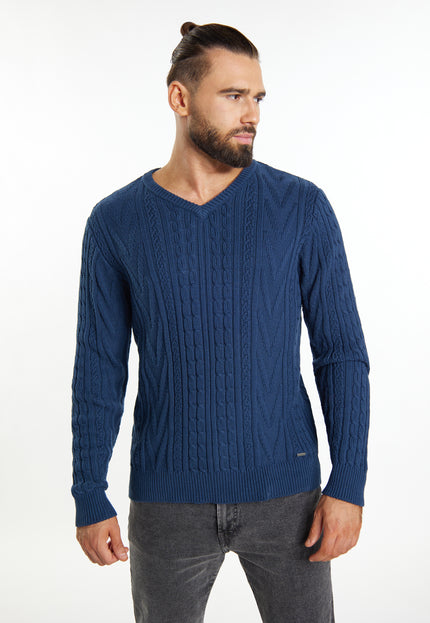 Dreimaster Vintage Herren Strickpullover