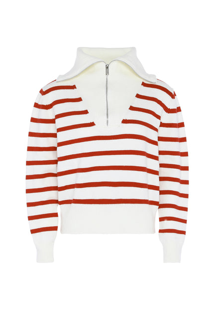 Dreimaster maritim Women's Sweater With Stripe