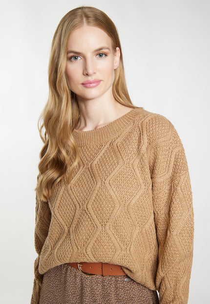 Dreimaster Vintage Damen Strickpullover