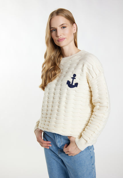 Dreimaster maritim Damen Strickpullover