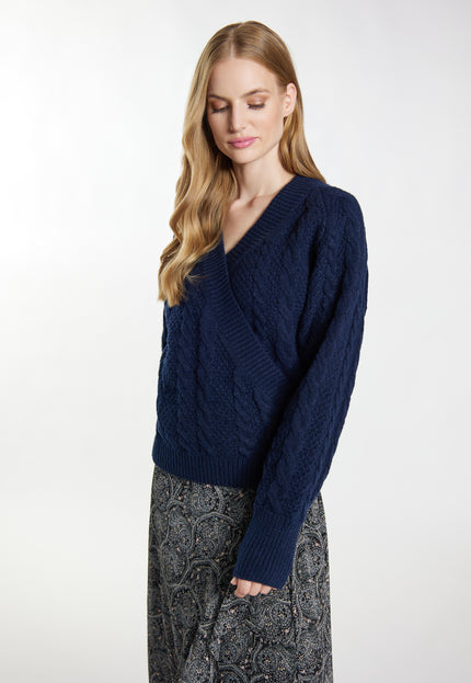 Dreimaster Vintage Damen Strickpullover