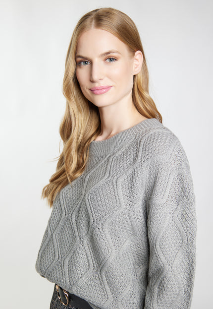 Dreimaster Vintage Damen Strickpullover