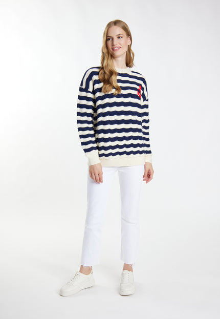 Dreimaster maritim Damen Strickpullover